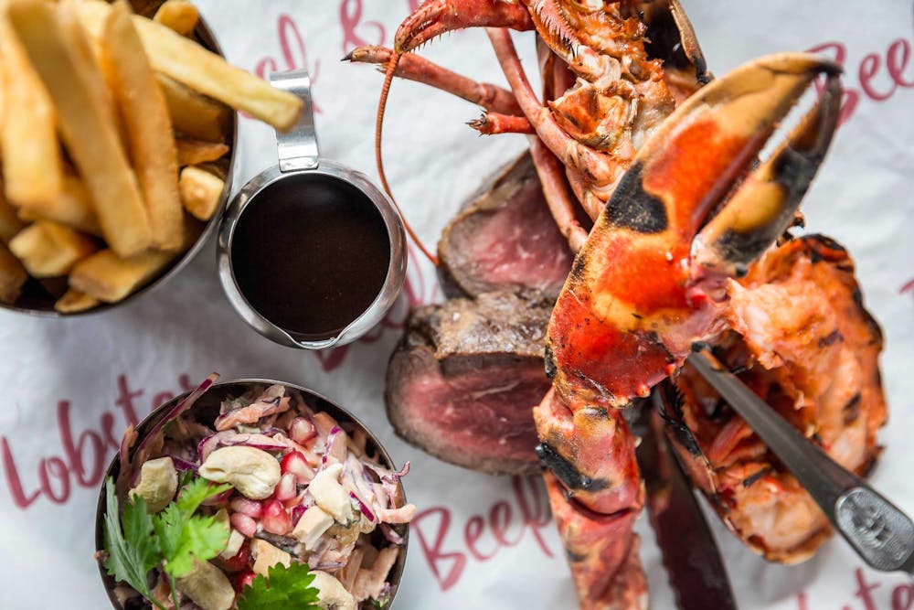 Beef and Lobster food dublin